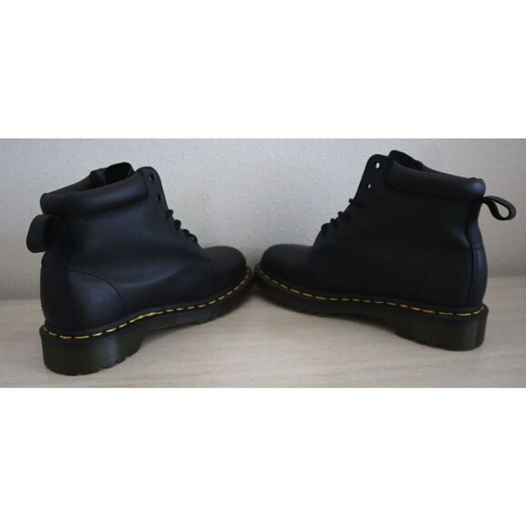 Dr. Martens Men's 6 Women's 7 Black 939 Ben Boot Leather Lace-Up Boots - Picture 9 of 9